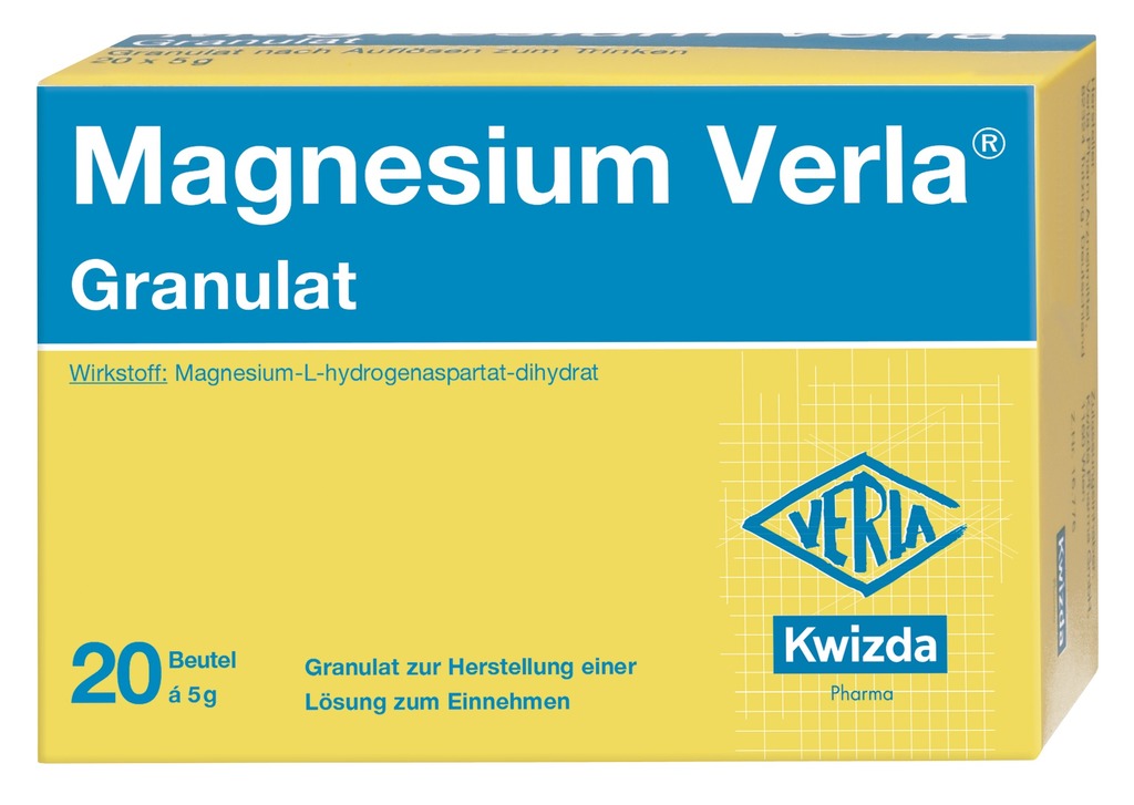 Magnesium Verla Granules 20 sachets