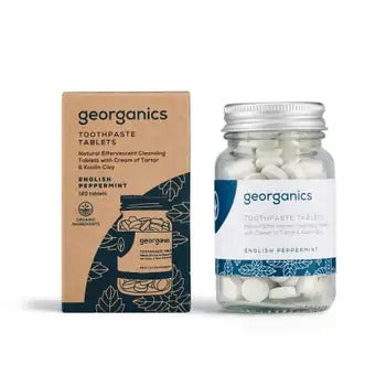 Georganics English mint toothpaste 120 tablets