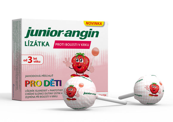 Junior-angin lollipops for children 8 pcs