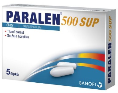PARALEN 500MG suppository 5 pcs