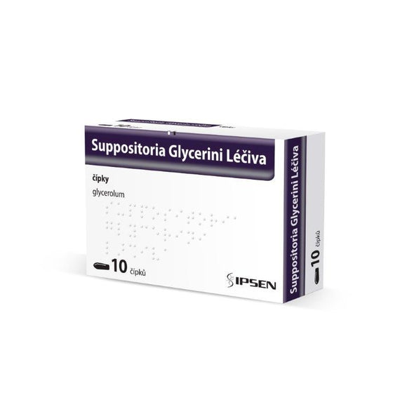 Ipsen SUPPOSITORIA GLYCERINI 1.81 g 10 suppositories