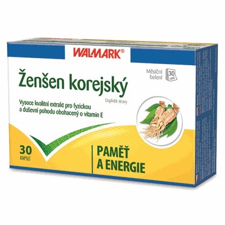 Walmark Korean Ginseng 30 capsules