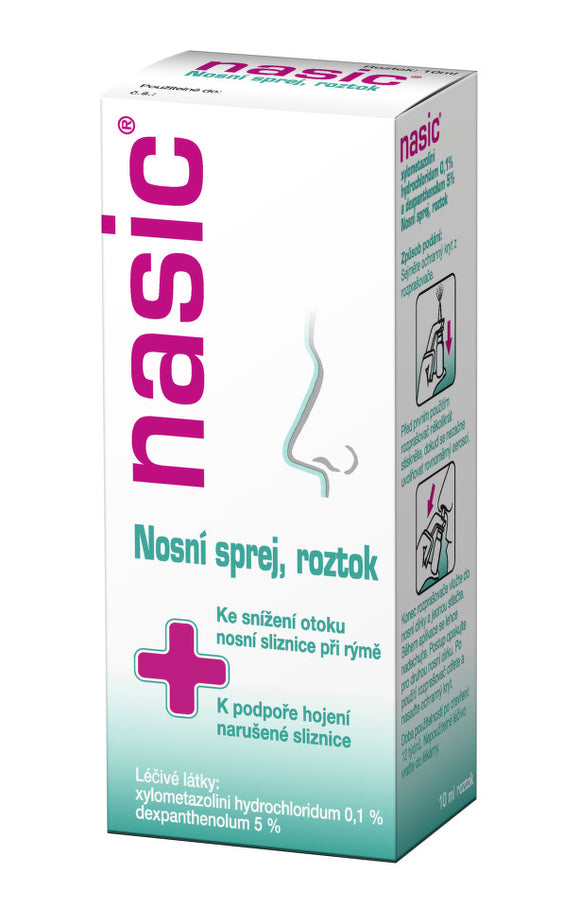 Nasic 0.1% Nasal spray10 ml