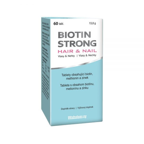Biotin Strong Hair & Nail 60 tablets