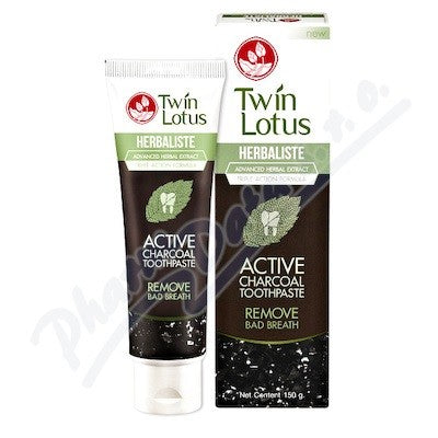 Twin Lotus Active Charcoal herbal toothpaste 150 g