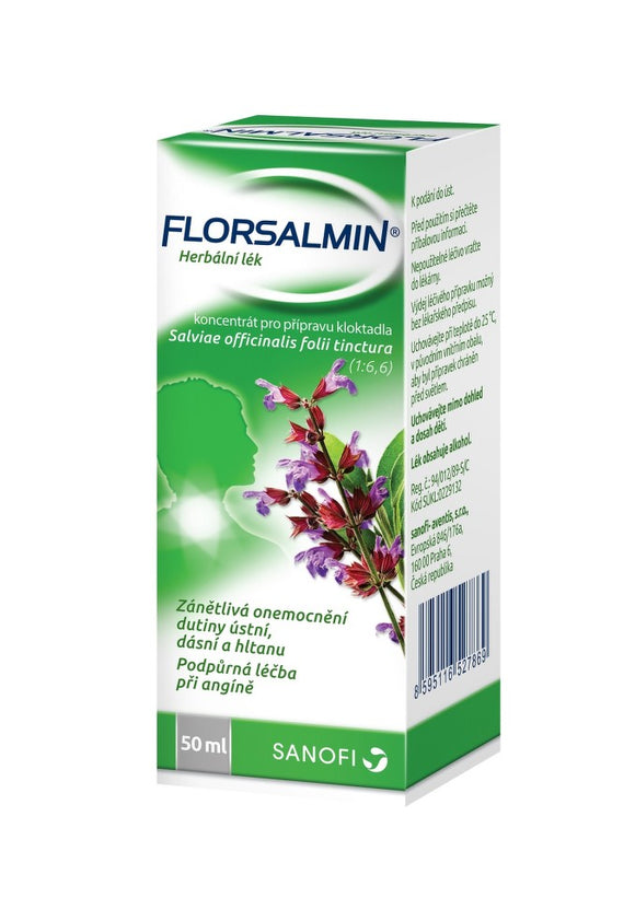 FLORSALMIN concentrate for gargle preparation 50ml