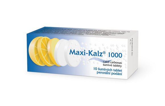 MAXI-KALZ 1000 - 1000 mg - 10 effervescent tablets