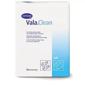 Valaclean Soft non-woven washcloth 50 pcs