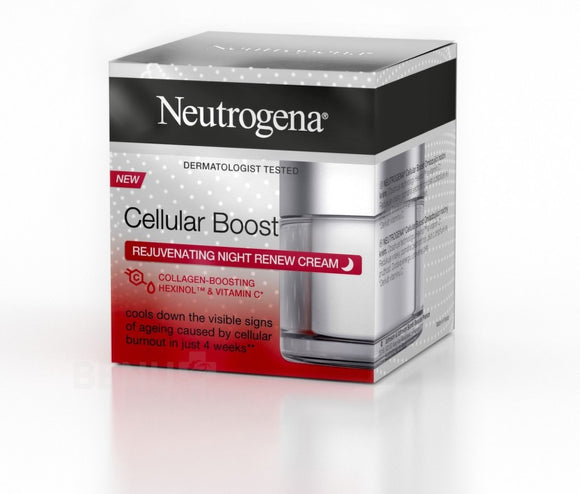 Neutrogena Cellular Boost Night Cream, 50 ml - mydrxm.com