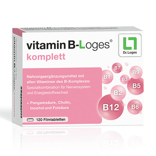 Dr. Loges vitamin B logs complete 120 tablets