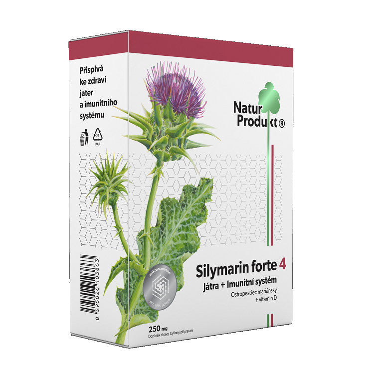 Natur produkt Silymarin forte 4 liver + immune system 250 g