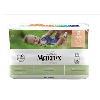 Moltex Pure & Nature Mini 3-6 kg baby diapers 38 pcs