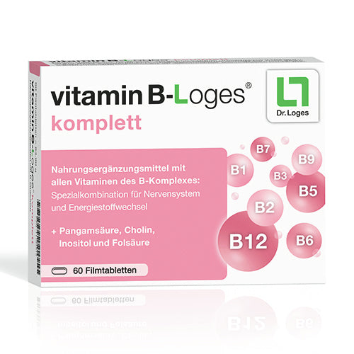 Dr. Loges vitamin B logs complete 60 tablets