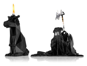54 Celsius Pyro Pet Black Dragon decorative candle 17.8 cm