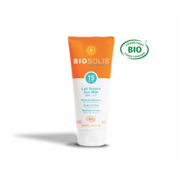 Biosolis SUN MILK SPF 15 suntan lotion 100 ml - mydrxm.com