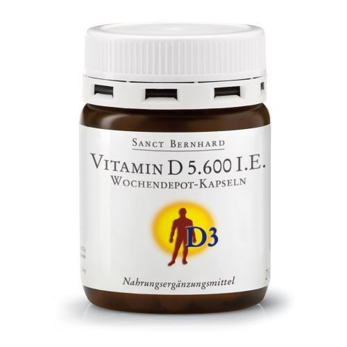 Sanct Bernhard Vitamin D 5.600 IU sustained release 26 capsules