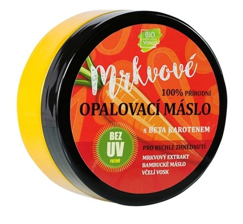 Vivaco Carrot sunbathing butter without UV filters 150ml