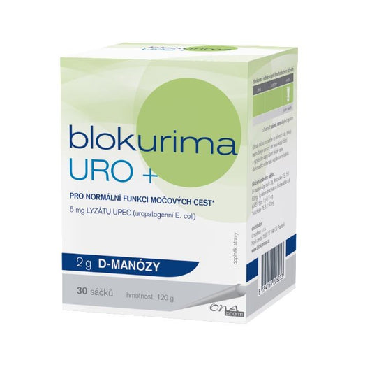 Blokurima URO + 2g d-mannose 30 sachets