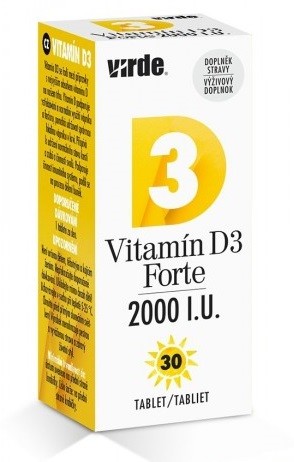 Virde Vitamin D3 Forte 30 tablets