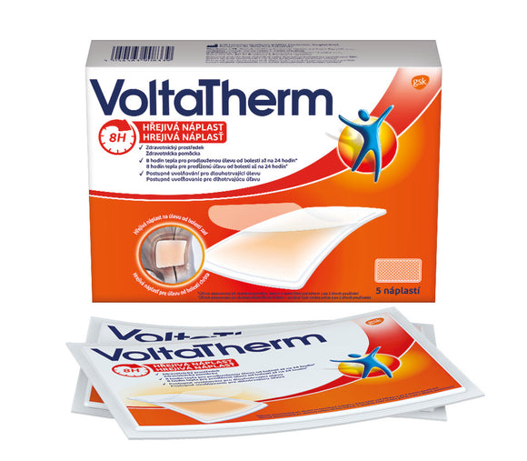 VoltaTherm back pain relief 5 patches