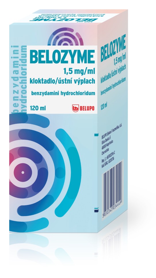 BELOZYME 1.5 mg Oral Suspension 120ML