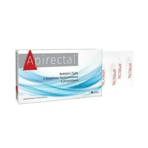 Apirectal Rectal suppositories with hyaluronic acid and propolis 10 pcs