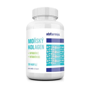 Abfarmis Sea collagen + vitamin C + vitamin B3 - 30 capsules