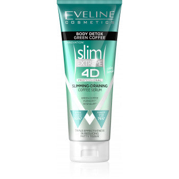 Eveline SLIM EXTREME 4D Body Detox Slimming Coffee Serum 250 ml - mydrxm.com