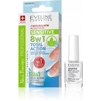 Eveline SPA Sensitive Nail Total 8in1 12 ml - mydrxm.com