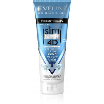 Eveline SLIM EXTREME 4D Presotherapy anti-cellulite lifting serum with cooling effect 250 ml - mydrxm.com