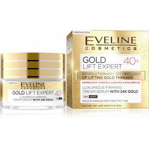 Eveline GOLD LIFT Expert Day / Night Cream 40+ 50 ml - mydrxm.com