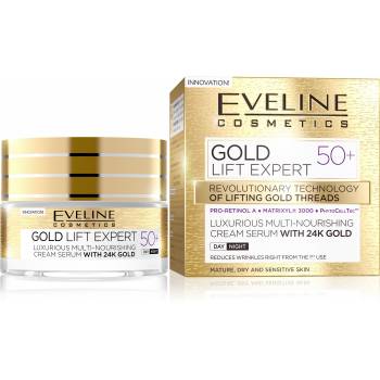 Eveline GOLD LIFT Expert Day / Night Cream 50+ 50 ml - mydrxm.com