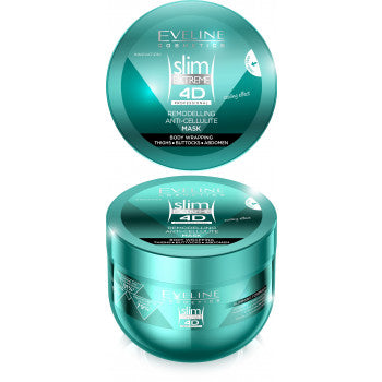 Eveline SLIM EXTREME 4D remodeling wrap mask 300 ml - mydrxm.com