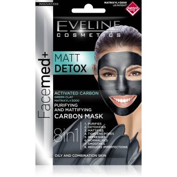 Eveline FACEMED + Matt Detox Face Mask 2x5 ml - mydrxm.com