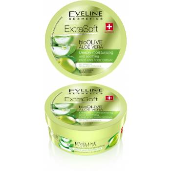 Eveline Extra Soft Olive & Aloe Vera cream 175 ml - mydrxm.com