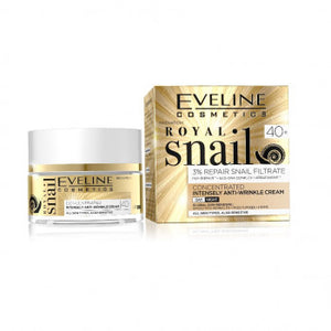 Eveline Royal Snail Day / Night Cream age 40+ 50 ml - mydrxm.com
