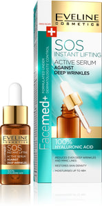 EVELINE FaceMed 100% HA SOS Active Anti-Wrinkle Serum 20ml - mydrxm.com