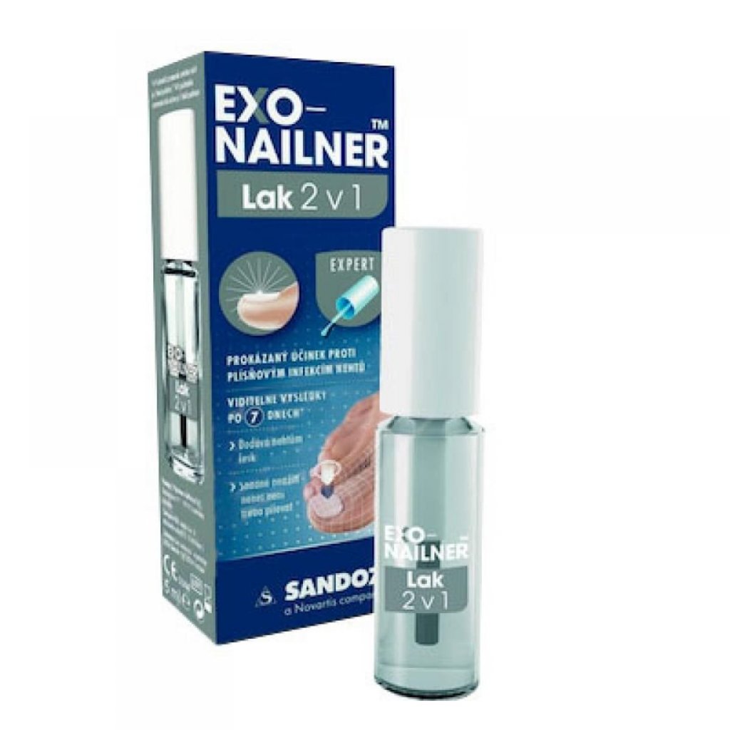 Sandoz EXO-NAILNER Polish 2-in-1 5ml - mydrxm.com