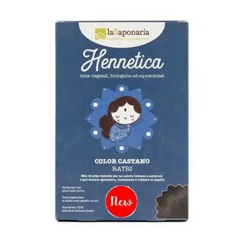 laSaponaria Natural hair color Ratri BIO dark chestnut 100 g