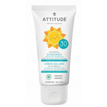 ATTITUDE Children's sunscreen SPF30 75 g - mydrxm.com