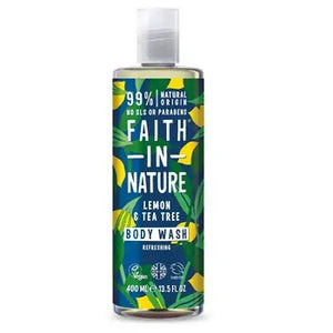 Faith in Nature Shower Gel Lemon & Tea Tree 400 ml