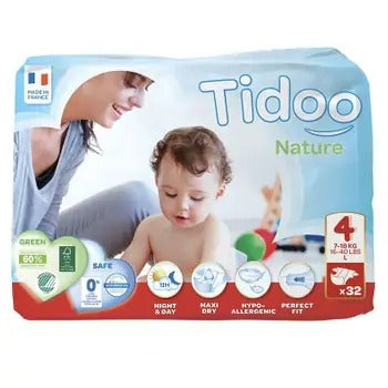 Tidoo 4 Maxi 7-18 kg baby diapers 32 pcs