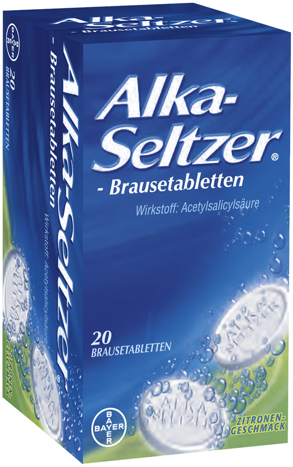 Bayer Alka-Seltzer 20 effervescent tablets