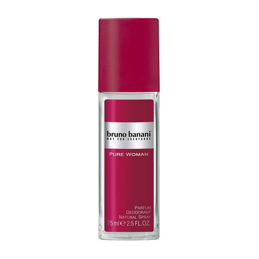 bruno banani deodorant natural spray Pure Woman, 75 ml