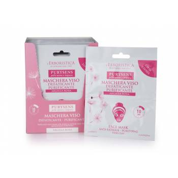 Erboristica Face Mask with Pink Clay 2x10 ml - mydrxm.com