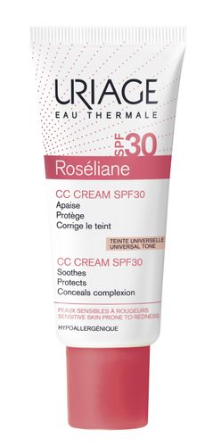 Uriage Roséliane CC Tinted Cream For Sensitive Skin Prone To Redness SPF 30 - 40 ml