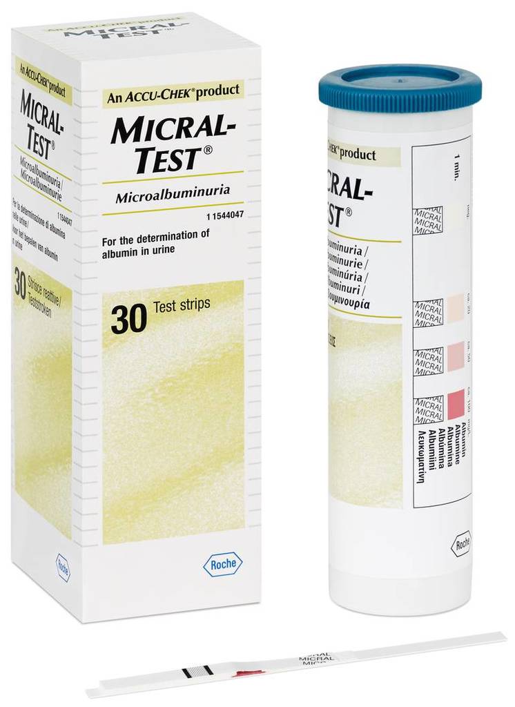 Micral Roche Roche Micral test strips 30 pcs – My Dr. XM