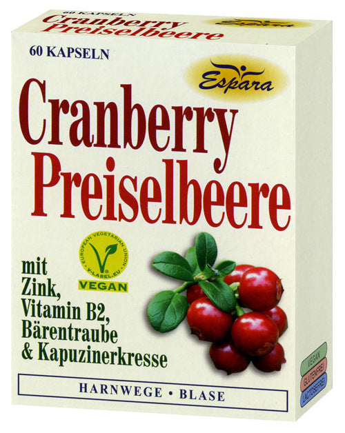 Espara Cranberry Lingonberry 60 Capsules