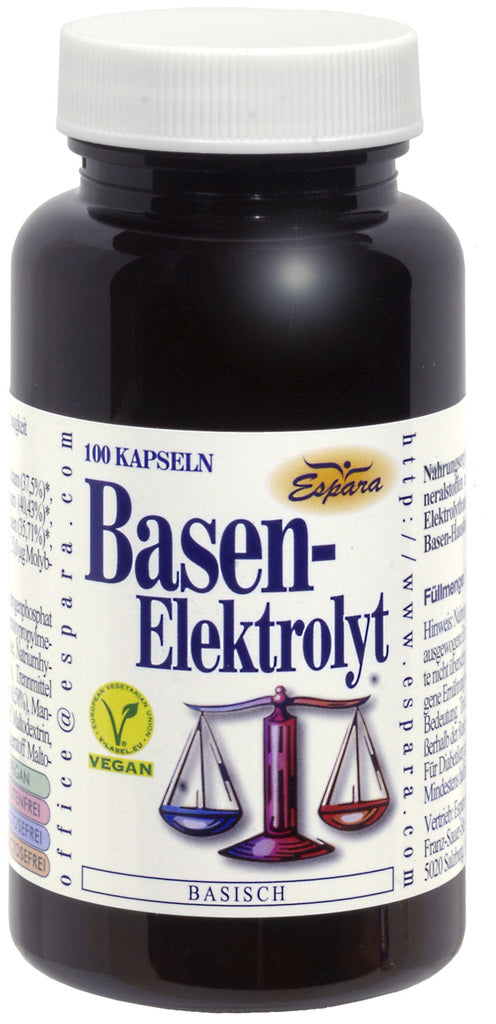 Espara base electrolyte 100 capsules