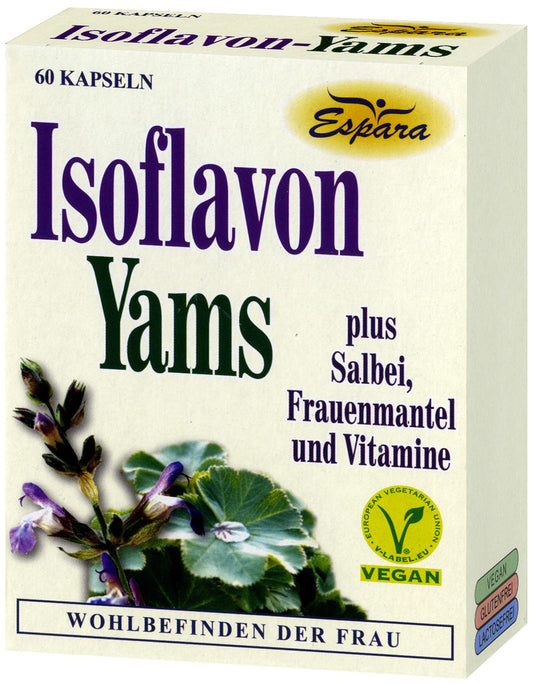 Espara Isoflavone Yams 60 capsules